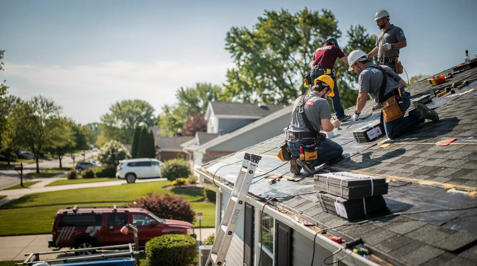 Roof Repair in Golden Gate, IL around you